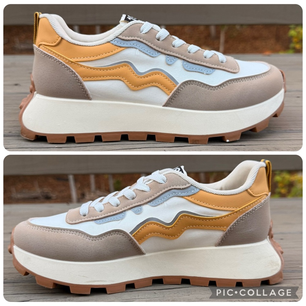 fashion "Forrest Gump" style walking sneakers - Picture 10 of 16